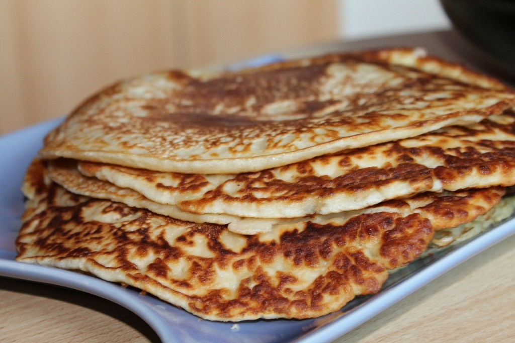 ingredientes para la masa de crepes