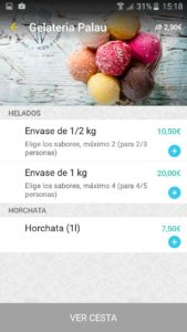helados a domicilio barcelona