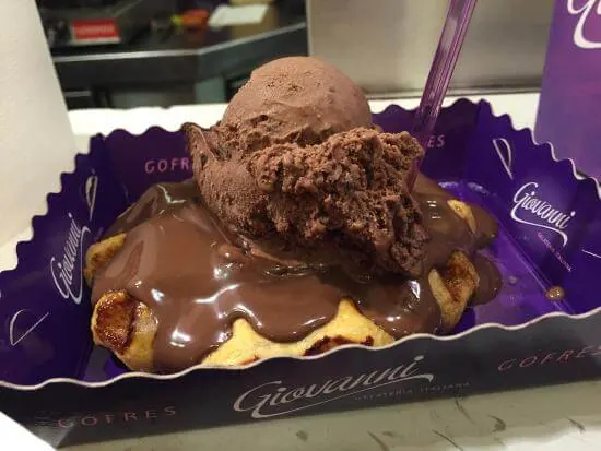 Gofres en Sarrià, Barcelona