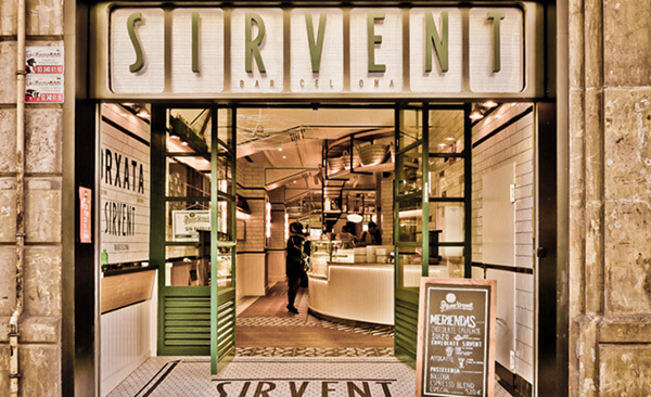 Sirvent horchata and ice cream shop Sant Antoni Barcelona