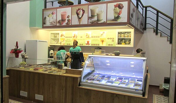 Bodevici organic ice cream shop Gràcia Barcelona