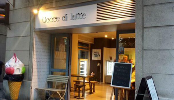 Gocce di Latte ice cream shop El Born Barcelona