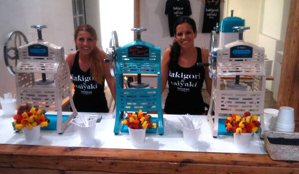 Kakigori Japanese ice cream shop Gràcia Barcelona