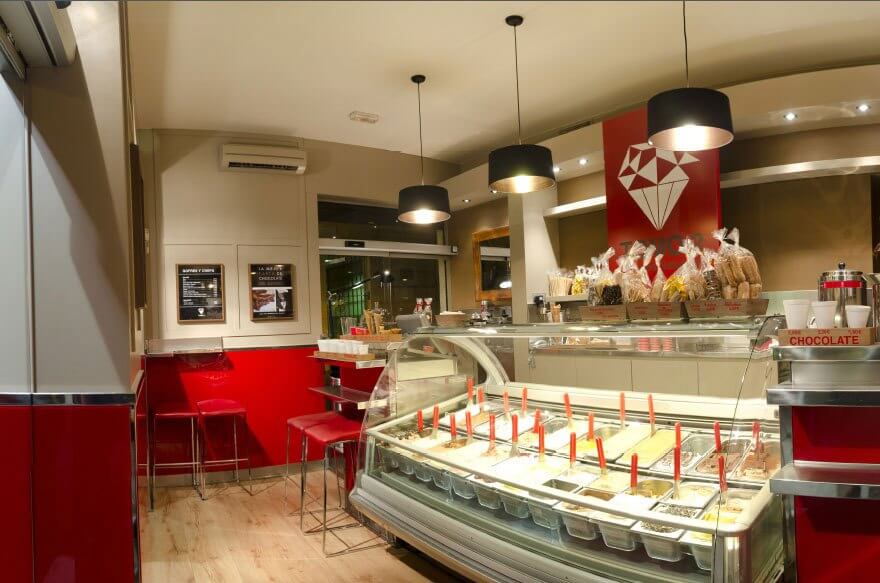 Tomo II ice cream shop Sarrià-Sant Gervasi Barcelona